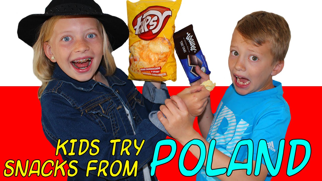 Kids Try Foods From Poland || Universal Yums