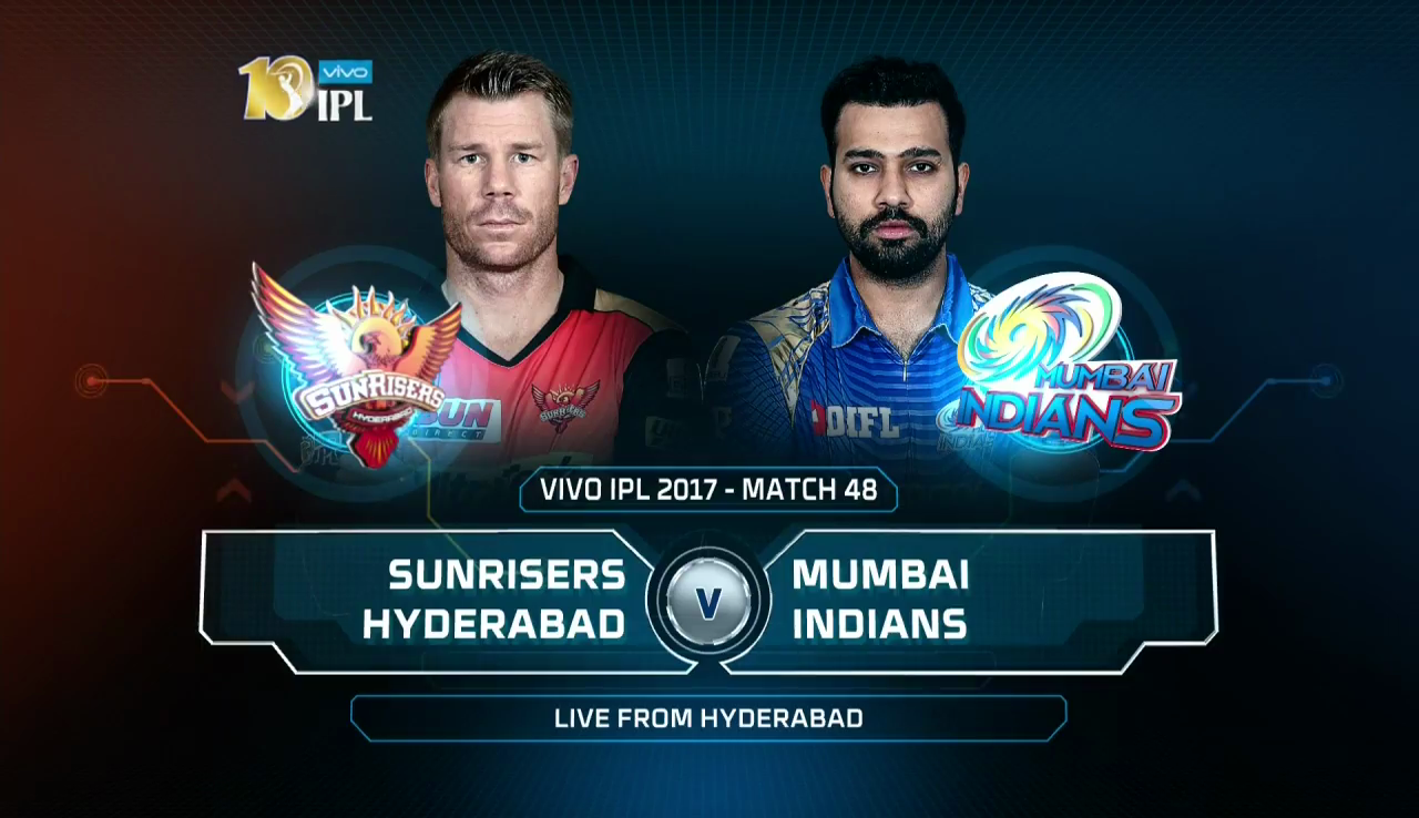 IPL 2017 48th Match SRH vs MI Highlights