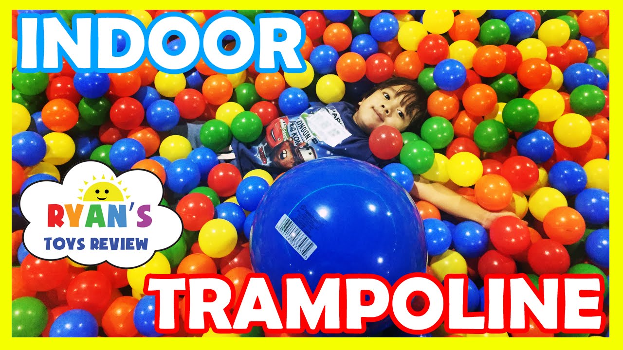 Giant Balls Pit Huge Indoor Playground Bounce House Kids Play Area Family Fun Play Center Trampoline