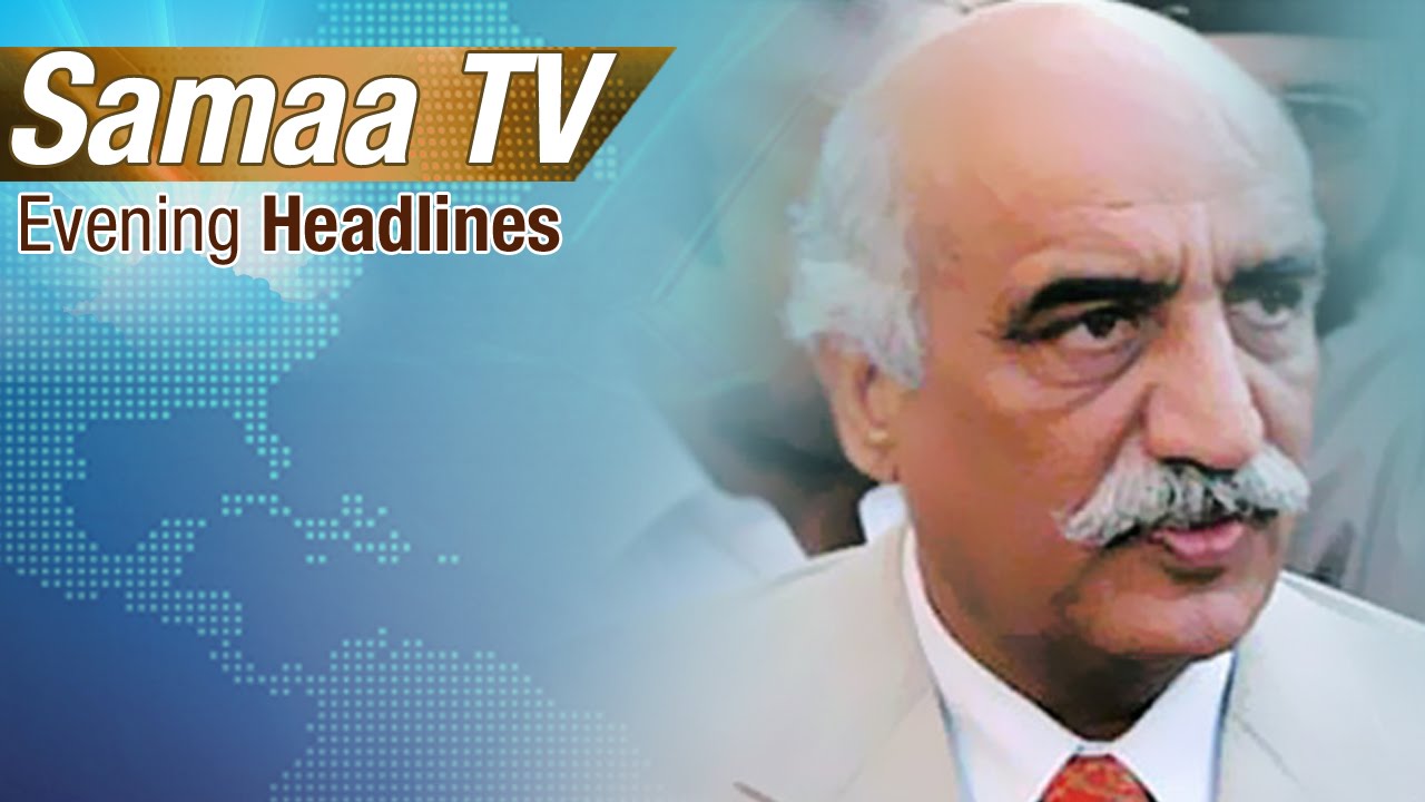 Evening Headlines | 6 PM | Samaa TV | 18 Aug 2016