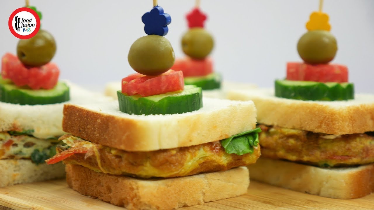 Sandwich 3-ways (Back to school special) by Food Fusion Kids