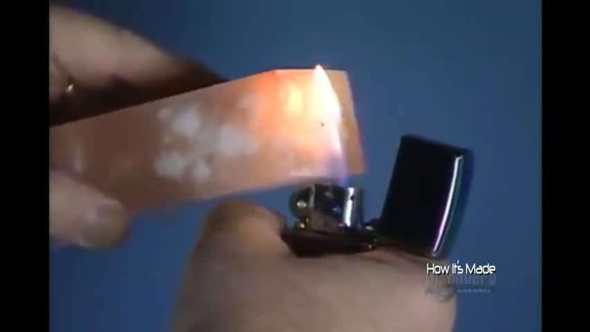 How It's Made LIGHTERS & MATCHES