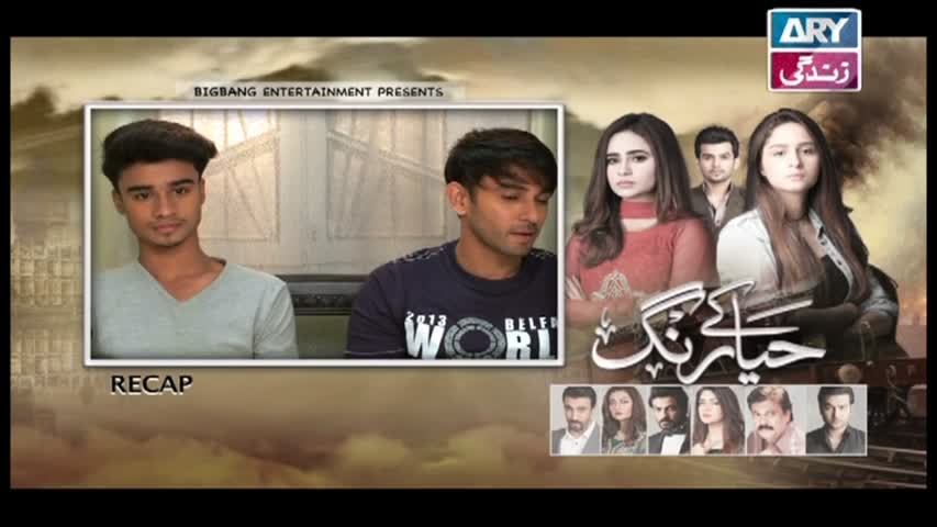 Haya Kay Rang Episode 19 - ARY Zindagi Drama