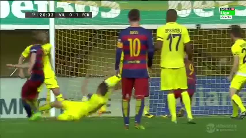 Villarreal CF vs FC Barcelona 2 - 2 -All Goals
