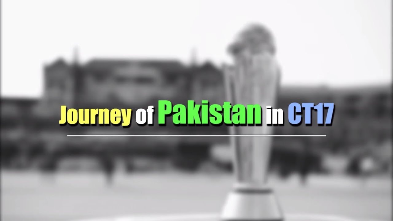 Journey of Pakistan in CT17 | A Tribute to Pakistan Cricket Team | Memorable Moments
