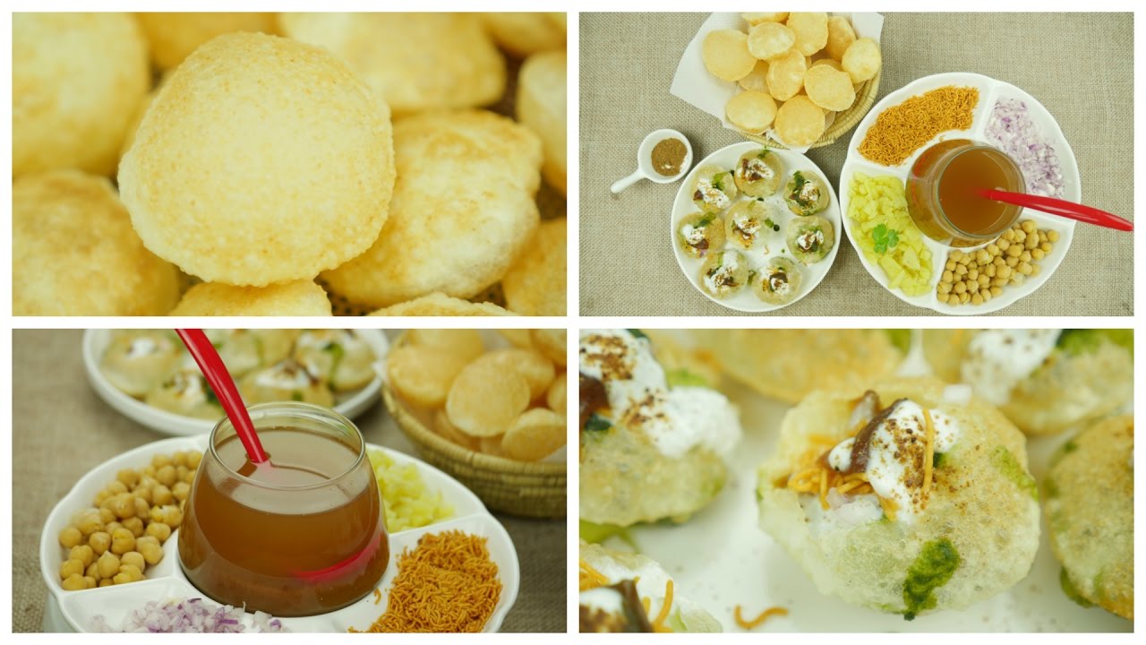 Pani Puri Recipe | Gol Gappa Recipe - By Food Fusion