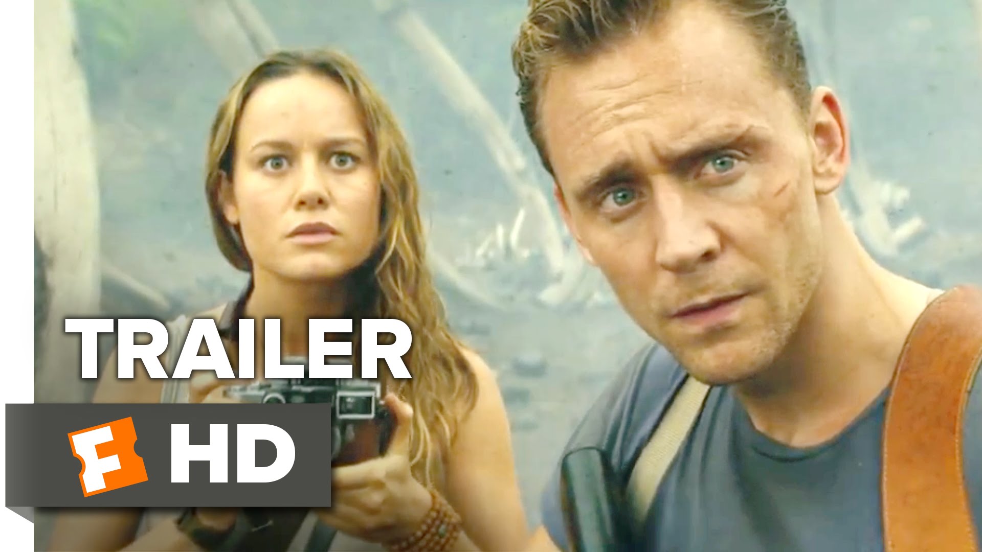 Kong: Skull Island Official Comic-Con Trailer (2017) - Tom Hiddleston Movie