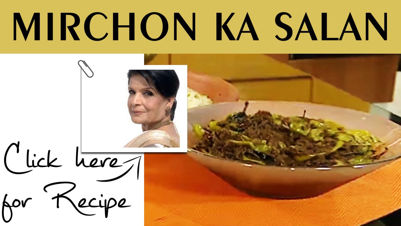 Handi Recipe Mirchon Ka Salan by Chef Zubaida Tariq Masala TV 2 June 2016