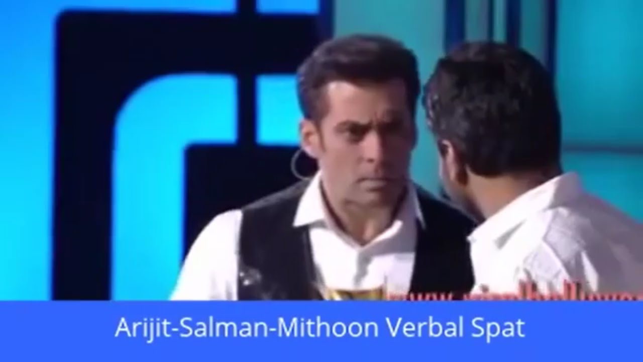 Salman Khan Biggest Fight With Arijit Singh and Mithun verbal fight salman most angry
