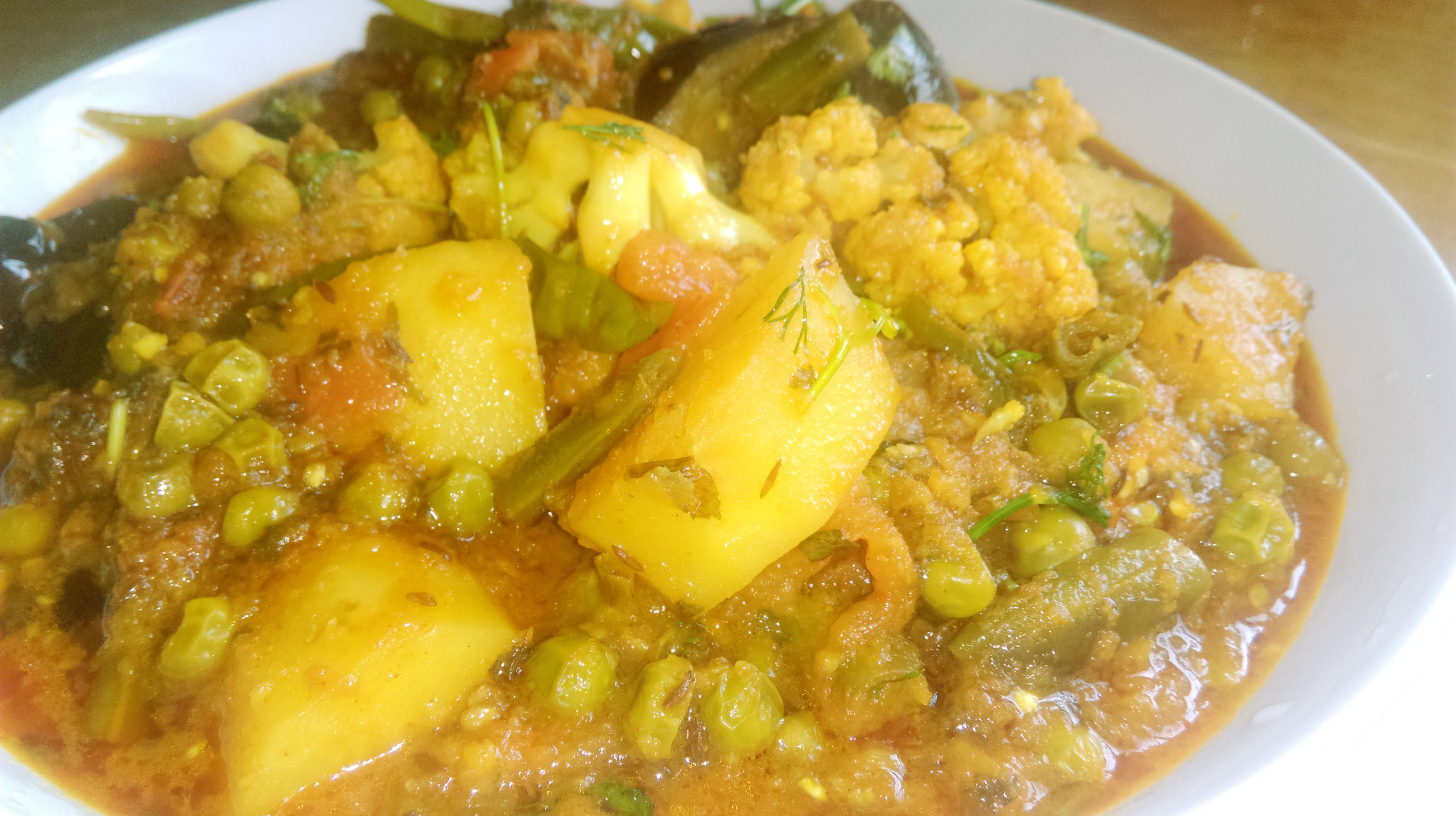 Mix Vegetable Curry | Farah's Cooking Diary