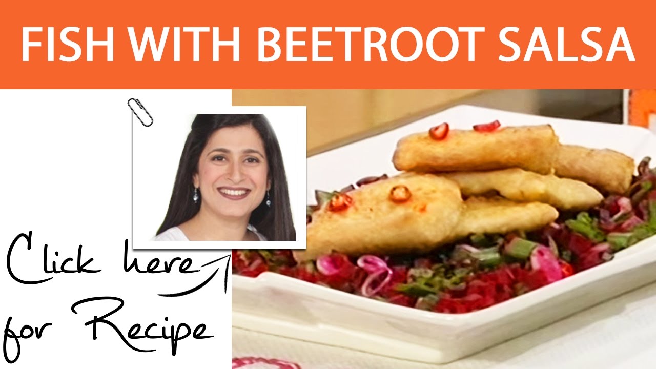 Food Diaries Recipe Fish With Beetroot Salsa by Chef Zarnak Sidhwa Masala TV 9 November 2016