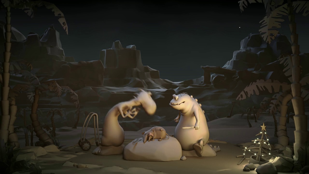  Animated Short Film Christmas Dinnersaurs