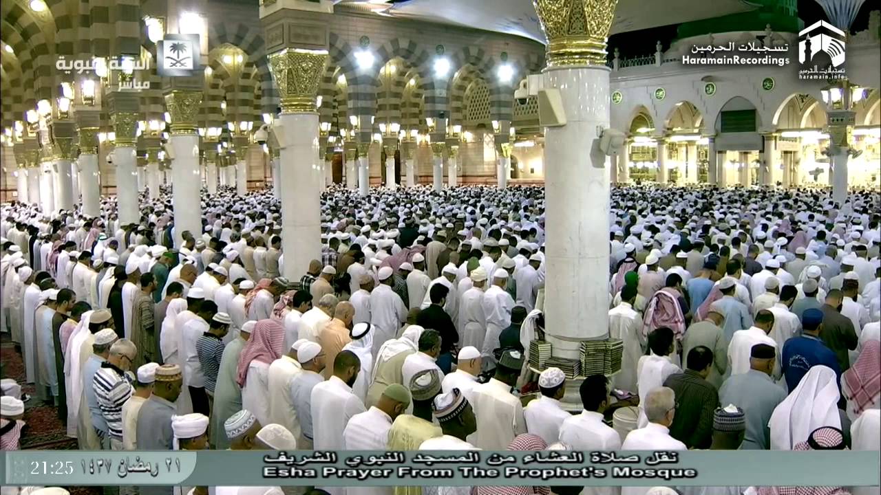 22nd Ramadan 1437 Madeenah 'Isha Sheikh Ale Sheikh