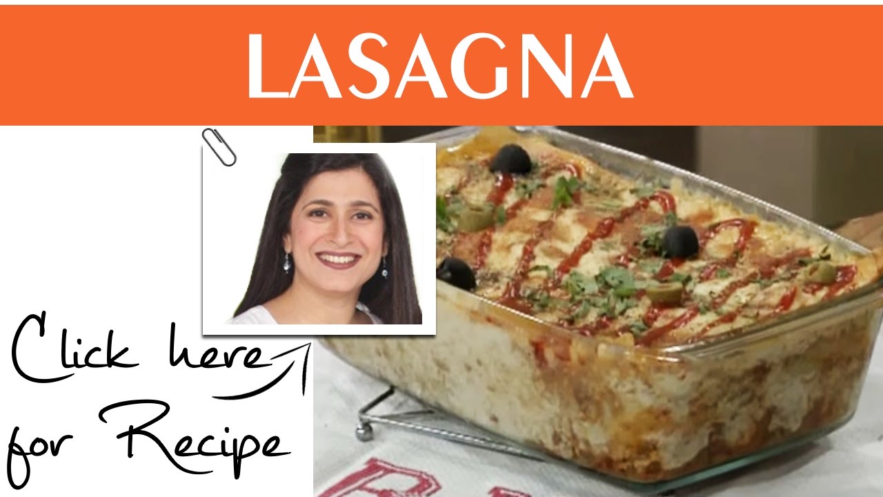 Food Diaries Recipe Lasagna by Chef Zarnak Sidhwa Masala TV 26 October 2016