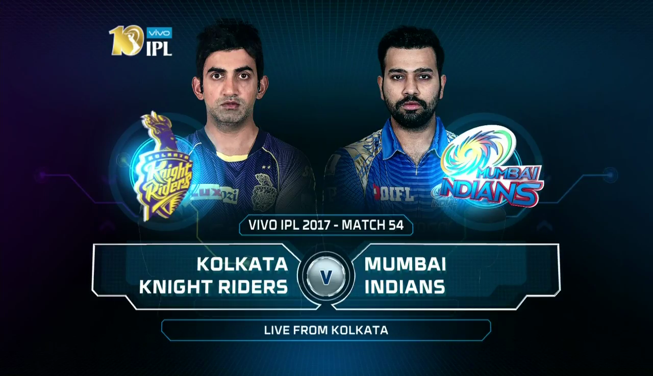 IPL 2017 54th Match KKR vs MI Highlights