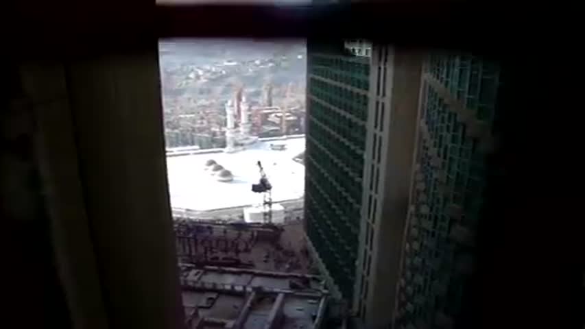 makkah view on zamzam tower lift
