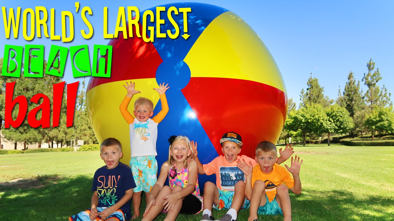 WORLD'S LARGEST BEACH BALL!!!