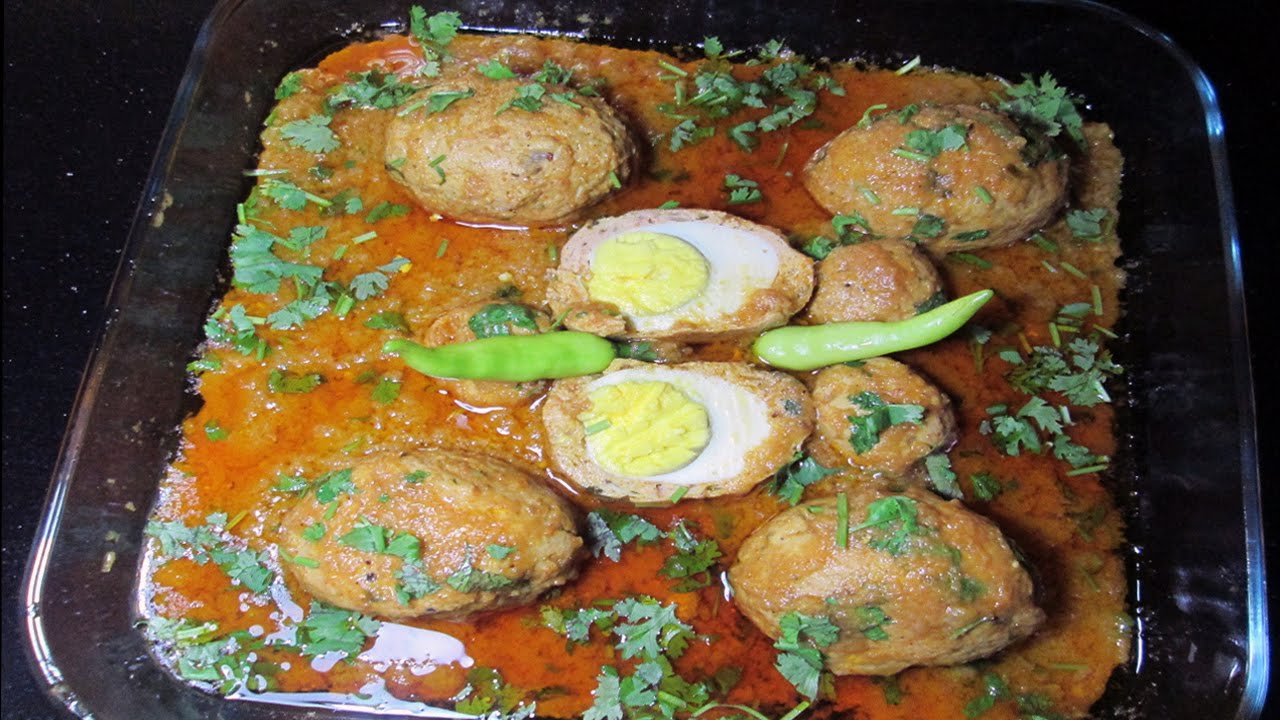 Nargisi Kofta | Egg Kofta Curry | Chicken Kofta Curry Recipe