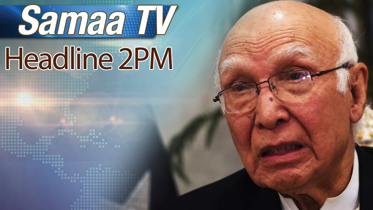 Samaa HeadLines | 2 PM | 27 Sep 2016