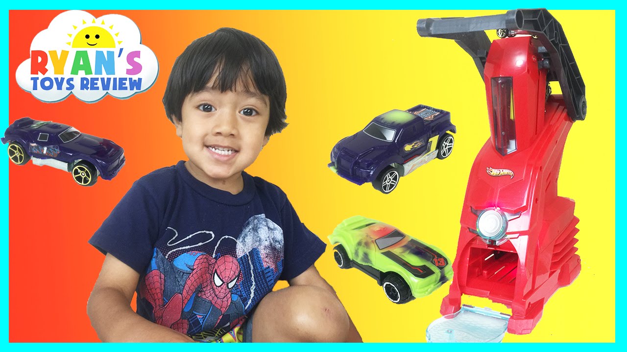 HOT WHEELS CAR MAKERS PLAYSET Toy for kids Ryan ToysReview