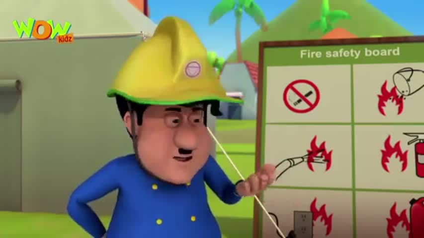 Motu Patlu cartoon Wow kidz The Fire Fighter