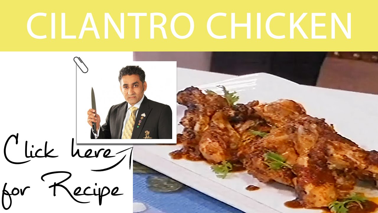 Chaska Pakany Ka Recipe Cilantro Chicken by Chef Tahir Chaudhry Masala TV 16 July 2016