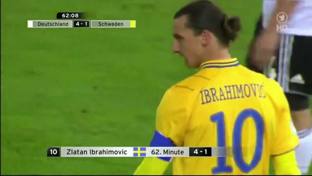 Germany - Sweden 4-4, all goals. WC Qualifying Oct 16 2012 