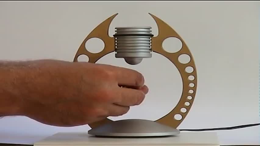 Schwebende Kugel -  Levitating magnetic Sphere