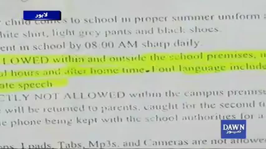 Private school Terms Punjabi Foul Language draws criticism