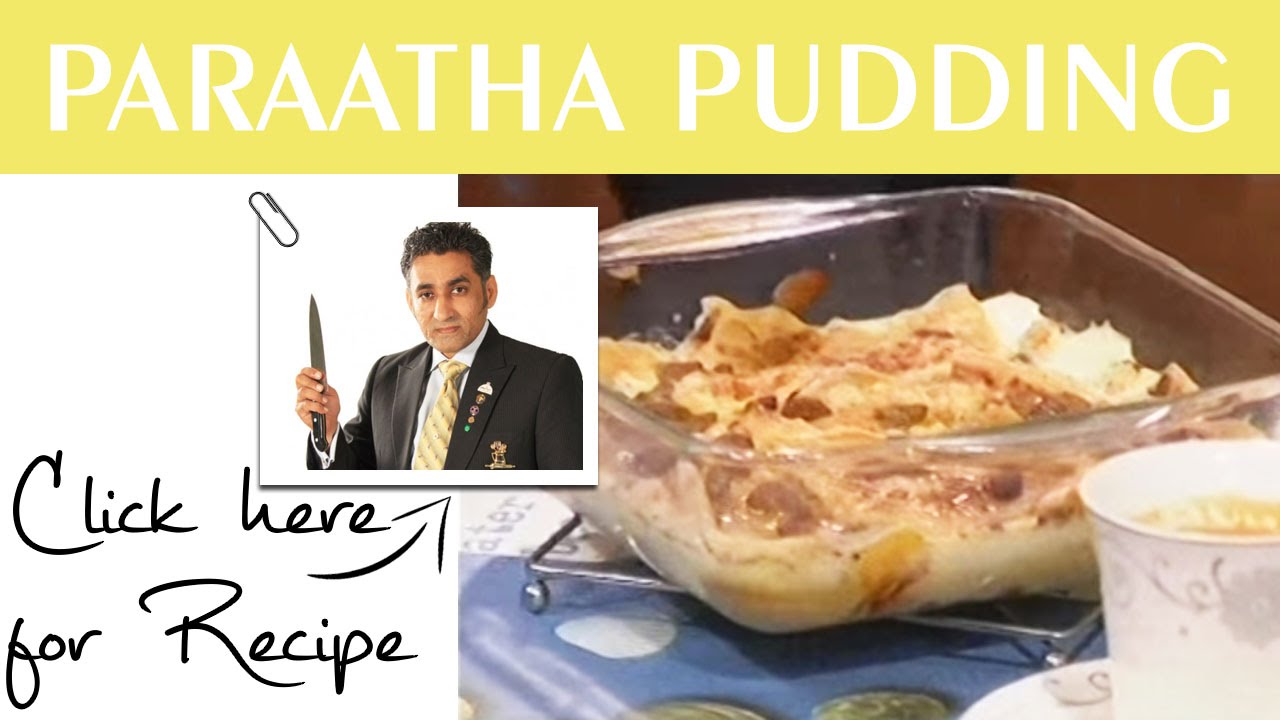 Chaska Pakany Ka Recipe Paraatha Pudding by Chef Tahir Chaudhry Masala TV 19 June 2016