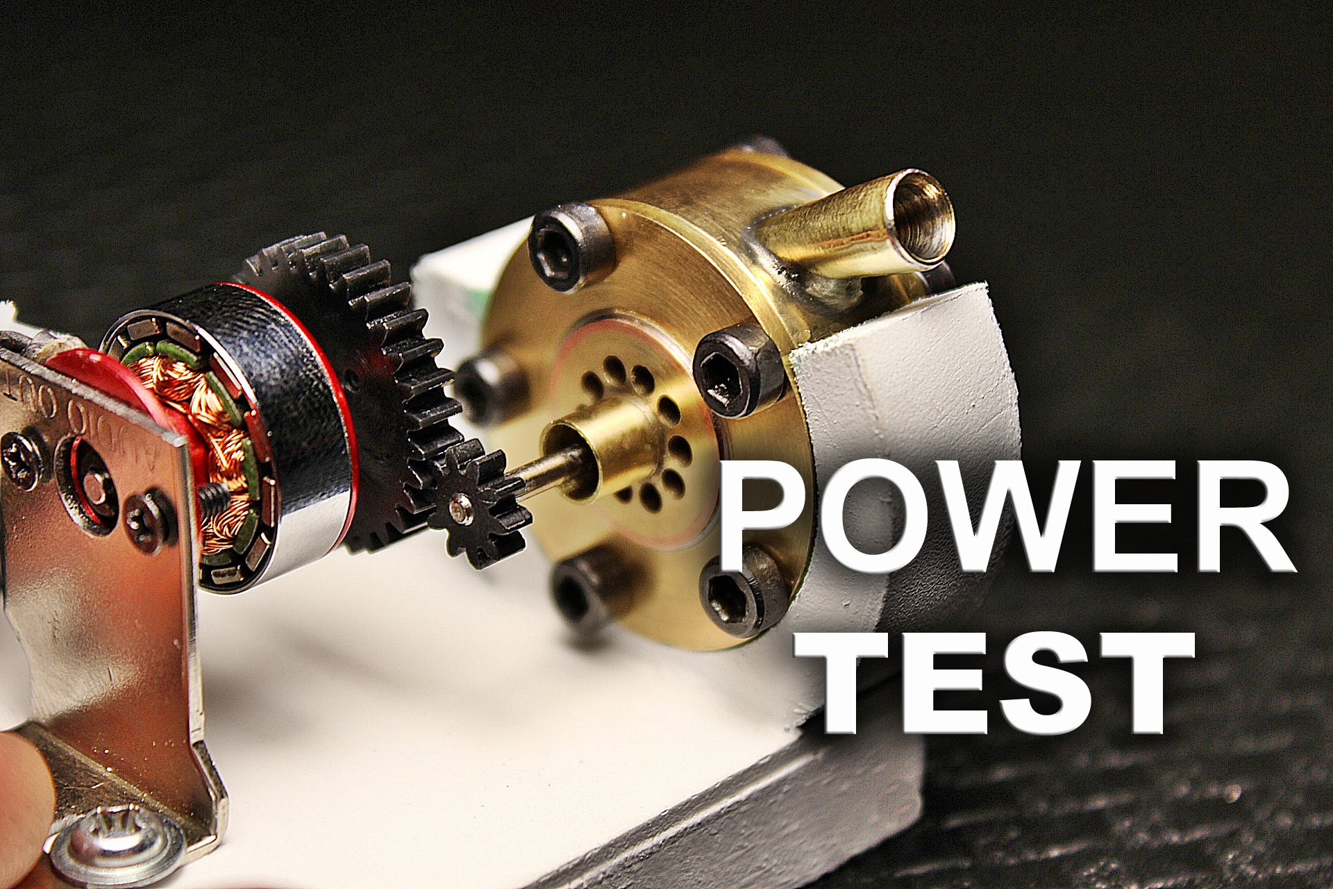 Micro Tesla Turbine Power Test