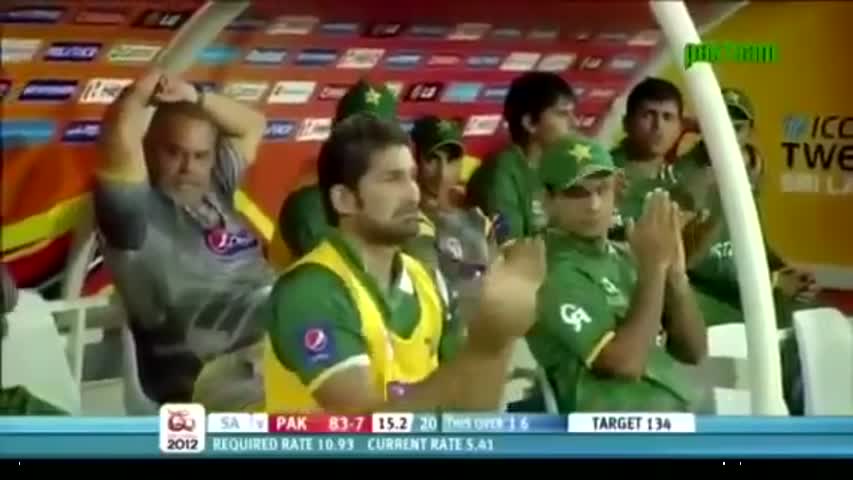 Umer gul huge sixes against south africa