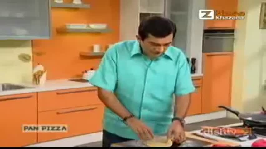 Pan Pizza - Sanjeev Kapoor - Khana Khazana