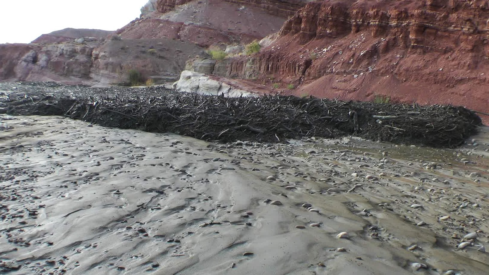 Amazing Flash Flood / Debris Flow Southern Utah 