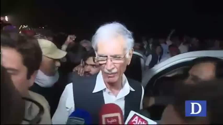 Pervez Khattak vows to move towards Islamabad