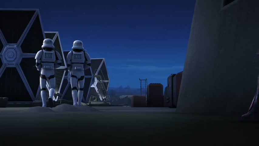 Star Wars Rebels - Season 1 Episode 13 - Fire Across the Galaxy