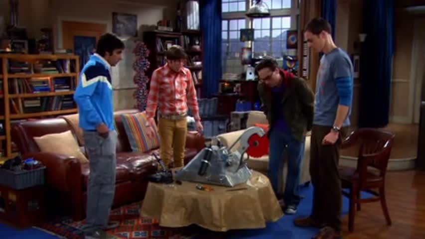  The Big Bang Theory - Season 2 Episode 12 - The Killer Robot Instability