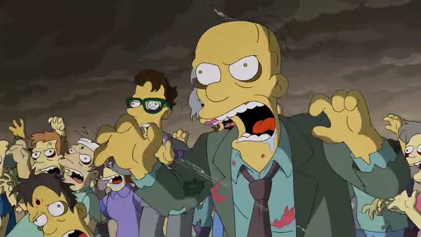 The Simpsons S025 E2 Treehouse of Horror XXIV