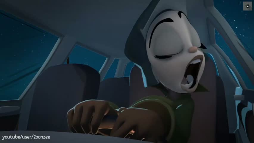 run over on the road 