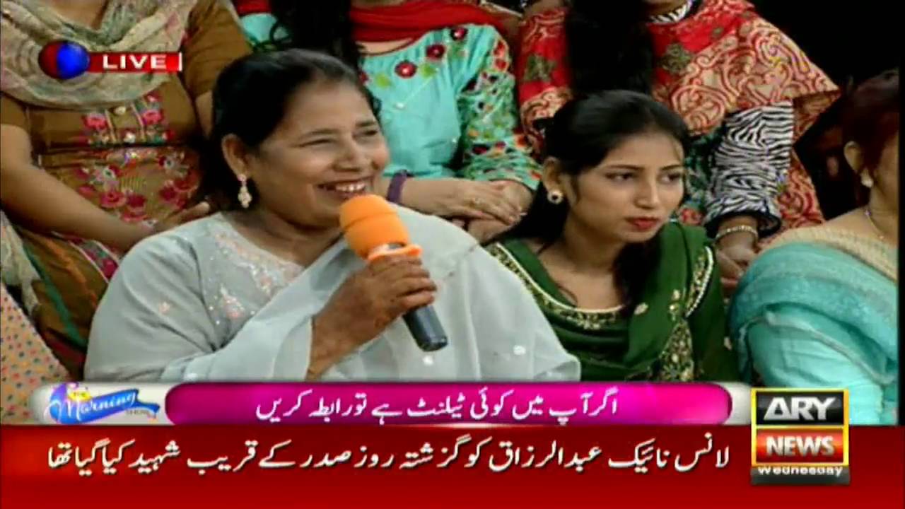 The Morning Show With Sanam Baloch  27 July 2016