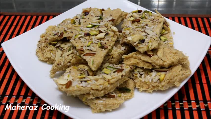 DRY PINJIRI semolina sweet ( dry version ) Soji ka sookha halwa