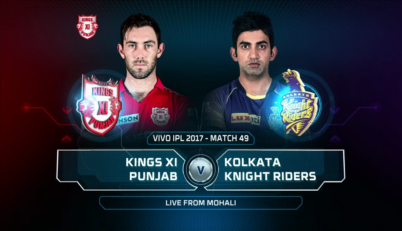 IPL 2017 49th Match KXIP vs KKR Highlights