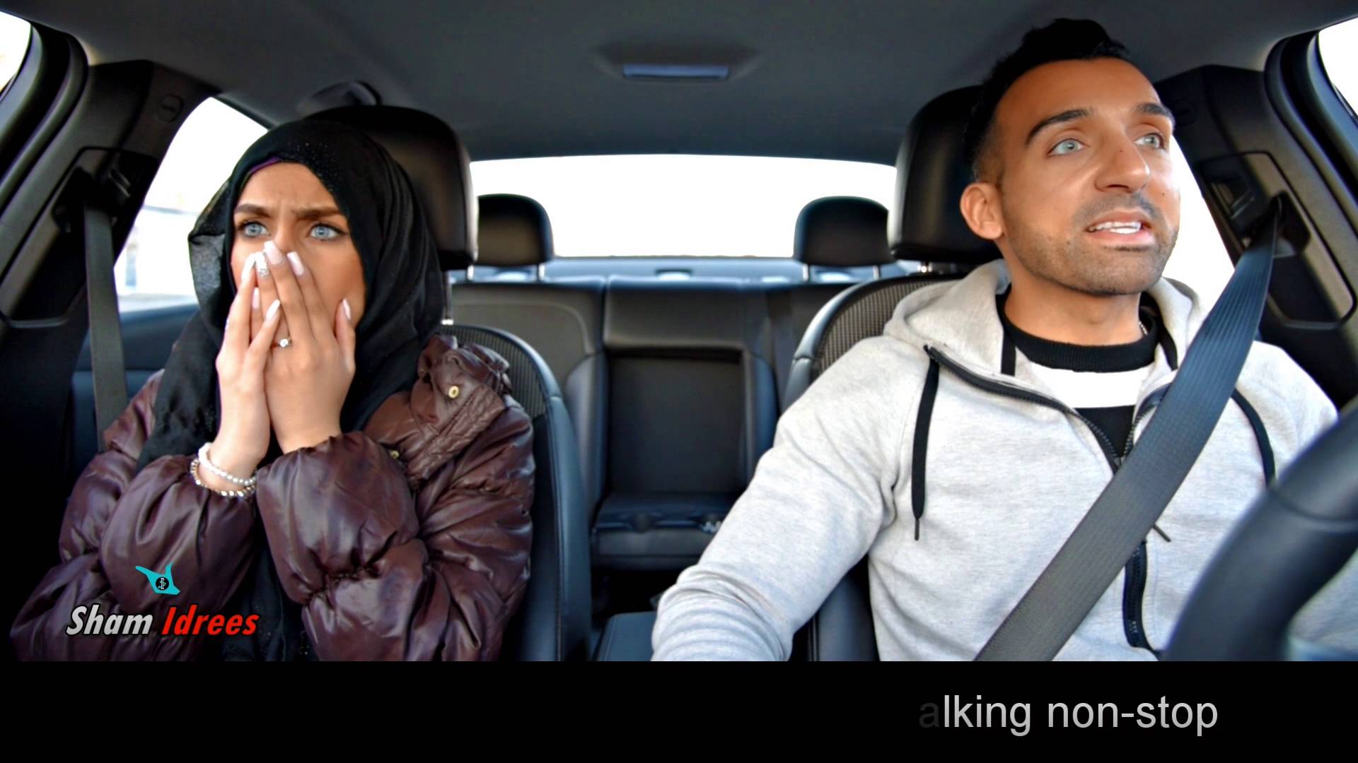 When a Girl sits in a New Car