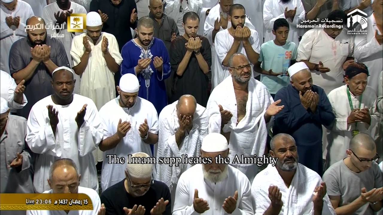 16th Ramadan 1437 Makkah Witr Sheikh Juhany