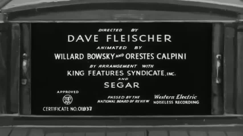 Popeye the Sailor - Season 2 Episode 02: Plumbing Is a 'Pipe'