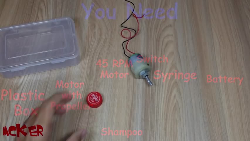 Make a Bubble Machine with Motor at home