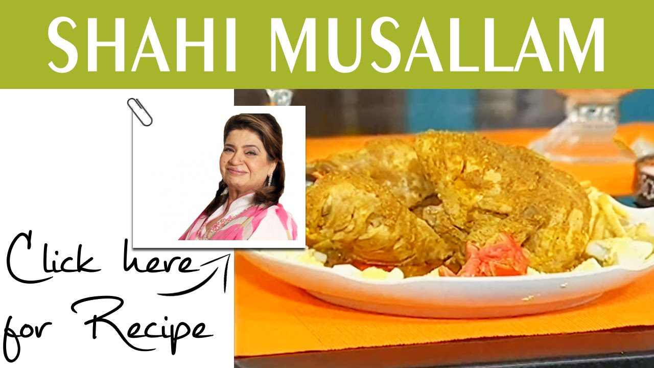 Masala Mornings Recipe Shahi Musallam by Chef Shireen Anwar Masala TV 22 July 2016