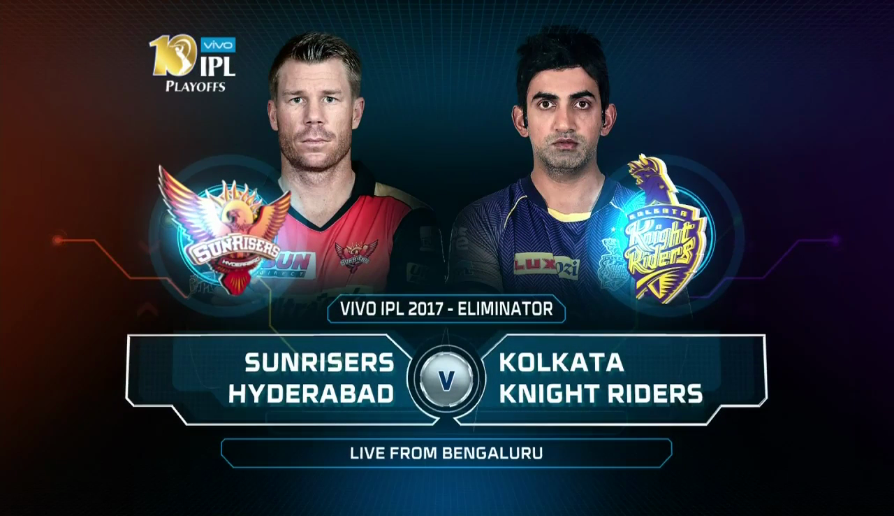 IPL 2017 Eliminator Match SRH vs KKR Highlights