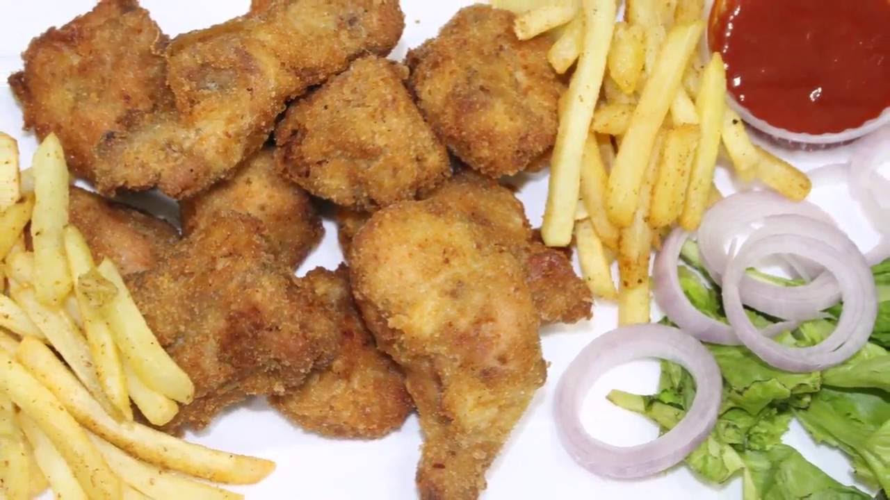 Fried Crispy Chicken Roast Recipe by Food In 5 Minutes - chicken roast recipe pakistani