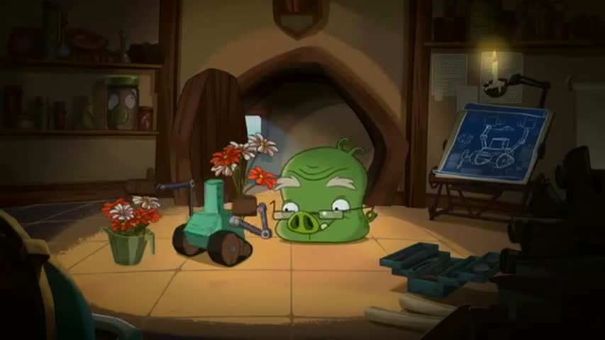 Angry Birds Toons - Season 1Episode 18: Slappy-Go-Lucky